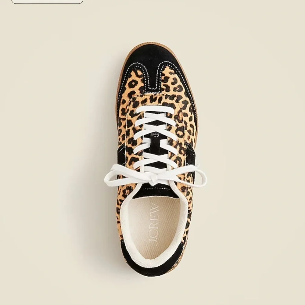 J. Crew J.Crew field sneakers in calf hair CE206